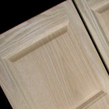 Cafe Doors by Cafe Doors Emporium | Premade to fit 36" Wide Finished Opening | Raised 4 Panel Oak | Saloon Restaurant Kitchen Pantry Half Swinging Bar Pub Solid Wood Door Cafe Doors Emporium