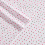Laura Ashley Kids - Twin XL Sheet Set, Soft & Wrinkle-Resistant Toddler Bedding Set, Deep Pockets, Girl Bed Sheets with Matching Fitted Sheet & Pillowcase (Sweet Lady Bugs Pink) Laura Ashley
