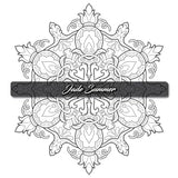 Mandala Coloring Book: For Adults with Beautiful Patterns for Fun and Relaxation WoodArtSupply