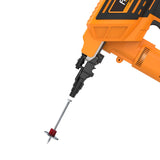 Freeman PE20VCNPN 20 Volt Cordless and Brushless 3" Single Pin Concrete Nailer Kit with Lithium Ion Battery, Charger, and Case – 750 Shots per Charge Freeman