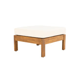 Christopher Knight Home Havets 3 Pieces Outdoor Acacia Furniture Set, Slat Panel Couch, Spacious Seating Armchair, 6" Thick Cushions Sofa and Coffee Table Set for Backyard Garden Balcony, Teak+Beige Christopher Knight Home