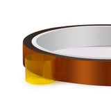 ELEGOO 4 Rolls 108FT High Temp Tape, 4 Pack Polyimide High Temperature Resistant Tape Multi-Sized Value Bundle 1/8’’, 1/4’’, 1/2’’, 1’’ with Silicone Adhesive for Masking, Soldering etc. ELEGOO