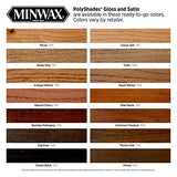 Minwax PolyShades Wood Stain + Polyurethane Finish – Quart, Mission Oak, Satin Minwax