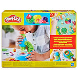 Play-Doh Light & Look Microscope for Kids, Electronic Preschool Toys for Girls & Boys, 9 Accessories & 5 Colors, Back to School Gifts, Ages 3+ Play-Doh
