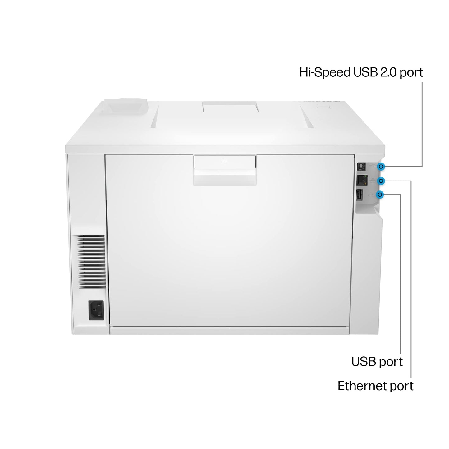 HP Color LaserJet Pro 4201dn Printer, Print, Fast speeds, Easy setup, Mobile printing, Advanced security, Best-for-small teams. Ethernet & USB only. Not Wireless. White