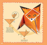Origami for Kids: 20 Projects to Make Plus 100 Papers to Fold (Happy Fox Books) Fun and Creative Paperfolding Kit with Easy Fold Lines and Instructions for Bunnies, Crabs, Bugs, Dogs and More Happy Fox Books