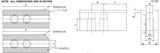 Lathe Chuck Serrated Steel Soft Jaws Set (3 Pcs) for 8" Kitagawa (B-208), Samchully Chucks, Steel, Pointed, 3" Height- By Turner Workholding Turner Workholding