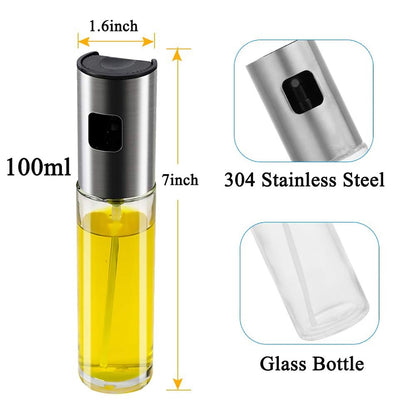 ZEREOOY Oil Sprayer for Cooking Olive Oil Sprayer Mister for Air Fryer Vegetable Vinegar Oil Portable Mini Kitchen Gadgets for Baking,Salad,Grilling,BBQ,Roasting(1 Pack)