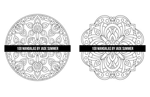Mandala Coloring Book: For Adults with 100 Magical Mandalas WoodArtSupply