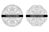 Mandala Coloring Book: For Adults with 100 Magical Mandalas WoodArtSupply