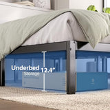 Zinus 14 Inch Elias Metal Platform Bed Frame, Steel Support, No Box Spring Needed, Easy Assembly, Twin Zinus