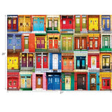 RoseArt - Kodak Premium - Colorful Montreal Doors - 1000 Piece Jigsaw Puzzle for Adults RoseArt