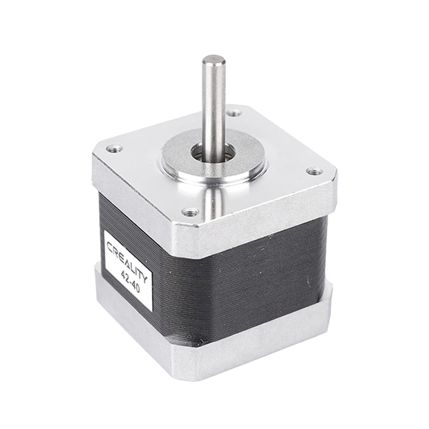 Creality Official 42-40 Stepper Motor with Extruder Gear, 2 Phase 1A 1.8 Degree 0.4 N.M for 3D Printer Extruder, Compatible with E-axis of Ender 3/Ender 3 V2/Ender 3 pro/Ender 5/CR-10 3D Prin - WoodArtSupply