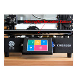 3D Printer Heating Bed Insulation Cotton for 3D Printer Heatbed 235mm Foil Self-Adhesive Insulation Cotton Sticker POJECITY