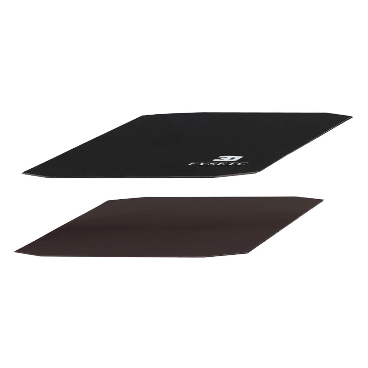 FYSETC 3D Printer Upgrade Magletic Build Surface 160X130 mm/ 6.2X5.1inch 2 in 1 Flexible Hotbed Build Plate with Adhesive Backing for Monopri Select Mini V2/ V1/ Pro/V3/ Malyan M200 FYSETC