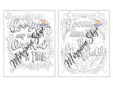 Swear Word Coloring Book for Moms: Motivational Quotes and Doodle Therapy for Stressed Out Moms Who Deserve a Break (and a Glass of Wine!) WoodArtSupply