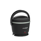 Crock-Pot Electric Lunch Box, 20-Ounce Portable Food Warmer, Black Licorice, Perfect for Travel, On-the-Go & Office Use | Stylish, Spill-Free & Dishwasher-Safe | Ideal Men & Women's Gifts Crock-Pot