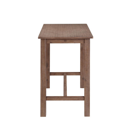 Boraam Sonoma Pub Table, Barnwood Wire-Brush Boraam