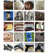 JPT Fiber Laser Marking Machine Fiber Laser Engraver 50W, 300×300mm with 80mm Rotary Axis and Hightened 800mm Tower Lightburn Compatible SFX