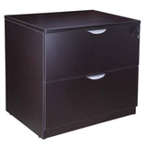 Boss Office Products Holland 71" Executive U-Shape Desk with Lateral File Storage, Mocha Boss Office Products