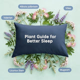 MUXHOMO Navy Blue Bed in a Bag Queen 7 Pieces, Queen Comforter Set Reversible Botanical Flowers Design, Ultra Soft & Breathable Bedding Sets with Comforter, Sheets, Pillowcases & Shams MUXHOMO