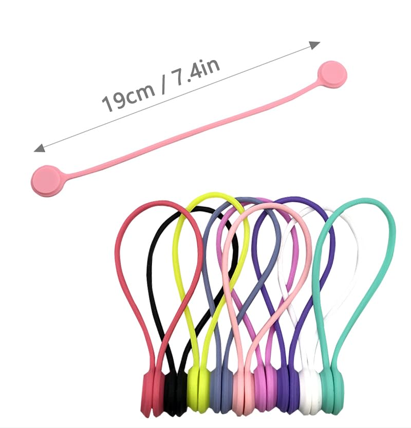 4 pcs Magnetic Needle Minders Silicone Fabric Clips, Macron Color Magnetic Needle Keeper Needle Nanny for Cross Stitch Embroidery Needlework Accessories Cross-Stitch Gift WoodArtSupply