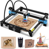 Twotrees TTS-55 Pro Laser Engraver 5500mW Laser Engraving Machine,Laser Cutter,30000mm/min Speed,0.08mm Laser Spot Engraver Machine for DIY,Wood,Metal,Acrylic,Glass,Stainless Steel Twotrees