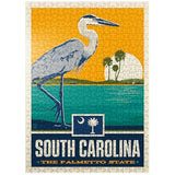 MyPuzzle South Carolina: The Palmetto State - Premium 500 Piece Jigsaw Puzzle for Adults MyPuzzle.com