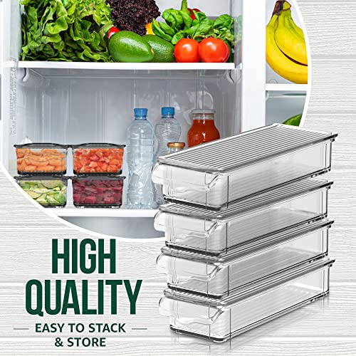 YANs Bamboo Cutting Board with Containers for Easy Meal Prep - Chopping Board Set -Extra Large Space Saving Cutting Board Set with Juice Groove to Keep Your Kitchen Tidy Yans