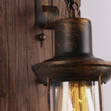 LightInTheBox Retro Rustic Wall Sconces, Industrial Vintage Wall Light Fixtures Farmhouse Antique Wooden Wall Lamp for Aisle, Vanity Mirror, Hallway, Bedroom Beside, Bar (1PCS) LightInTheBox