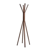 Adesso Toby Coat Rack, Walnut Adesso