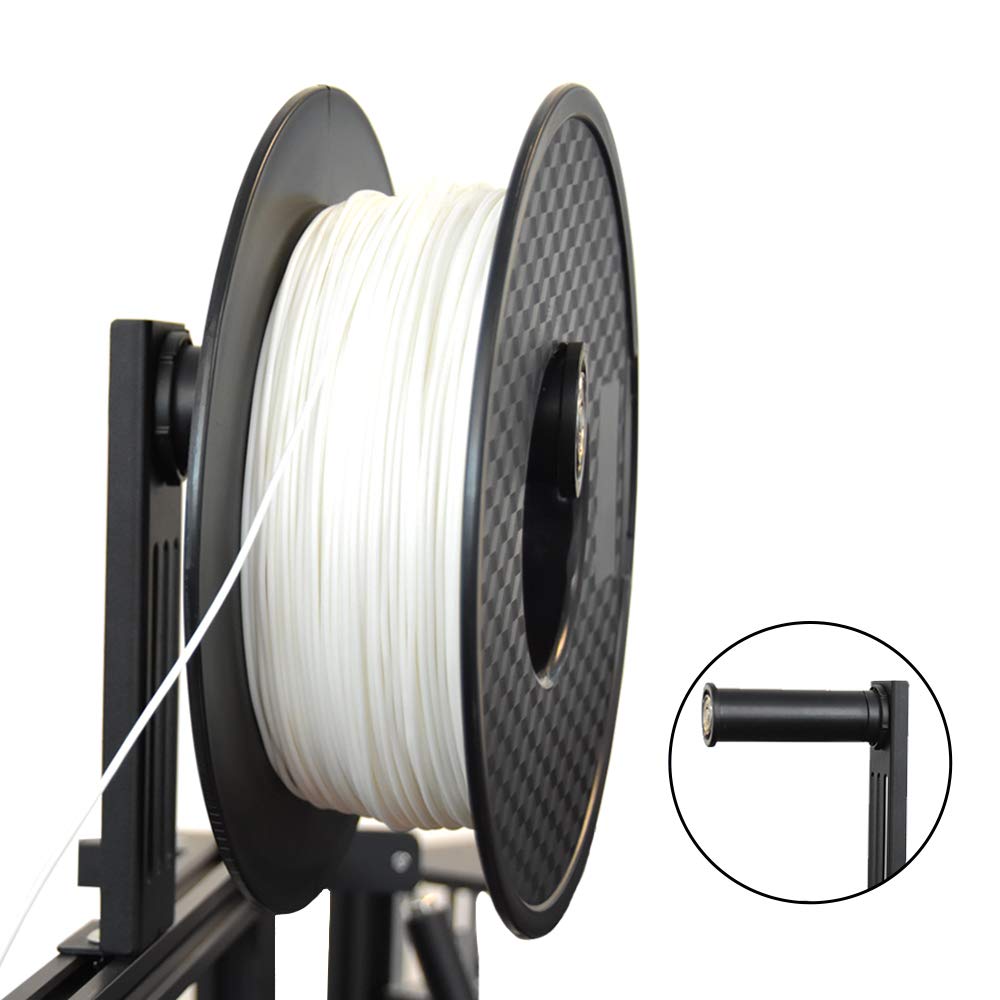 Creativity 3D Printer Filament Holder with Adjustable Filament Mount Rack Bracket for Ender 3, CR 10, Ender 3 V3 SE, Ender 3 V3 KE, Sidewinder X1 Filament - WoodArtSupply