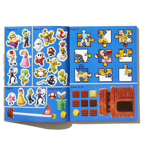 Super Mario Official Sticker Book (Nintendo®): Over 800 Stickers! Random House Books for Young Readers