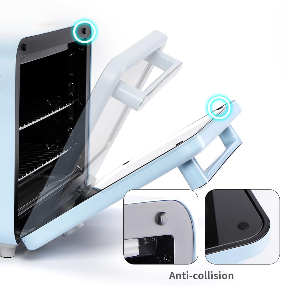 PYD Life Sublimation Oven Machine 40 L 120 V 1700 W Light Blue Convection Oven for Sublimation Blanks Tumblers Mugs Water Bottles Cups Bulk Printing PYD Life