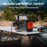 Jackery Explorer 240 v2 Portable Power Station 2024 New Version, 256Wh LiFePO4 Battery with 300W AC/100W USB-C Output, 1Hr Fast Charging, Versatile Scenarios-Outdoor/Camping/RV/Travel/Emergency Backup Jackery