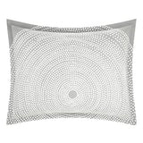 Marimekko - King Duvet Cover Set, Smooth Cotton Percale Bedding with Matching Shams, Lightweight Home Decor (Fokus Grey, King) MARIMEKKO