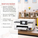 Canon Megatank GX1020 All-in-One Wireless Supertank [Megatank] Printer | Print, Copy and Scan| Mobile Printing |2.7" LCD Color Touchscreen | Auto Duplex Printing Canon