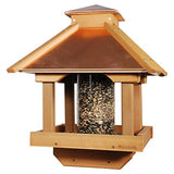 Woodlink COPGAZEBO Coppertop Wood Gazebo Bird Feeder Woodlink