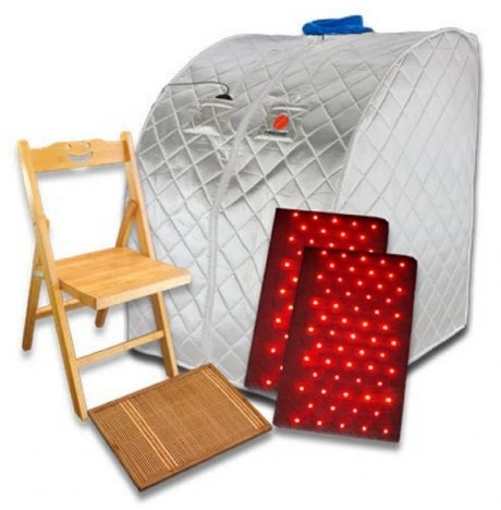 Therasage Thera360Plus Portable Full Spectrum Infared Sauna White Therasage