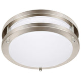 36W Dimmable LED Ceiling Light Fixture, 12 inch Flush Mount Light Fixture, Ceiling Lights for Bedroom, Kitchen, Bathroom, Super Bright 4000 Lumens, 400W Equivalent, 5000K Daylight White Drosbey