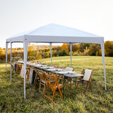 Outvita 10x20ft Ez Pop Up Outdoor Canopy Tent, Portable Commercial Instant Tent with Carry Bag for Party Wedding Birthday BBQ Events Outvita