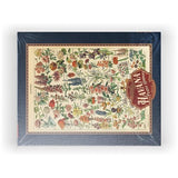 MyPuzzle Fleurs - Flowers for All, Vintage Art Poster, Adolphe Millot - Premium 1000 Piece Jigsaw Puzzle for Adults MyPuzzle.com