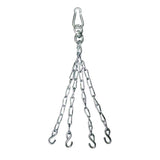 Ringside Heavy Duty Boxing Muay Thai Heavy Bag Hanger Chain and Swivel Silver 24 inches long Ringside