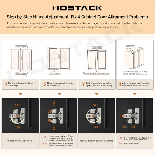 HOSTACK 71" Pantry Cabinet with Charging Station, Tall Kitchen Pantry Storage Cabinet with Microwave Stand, Farmhouse Kitchen Hutch with Storage Drawers for Living Room, Dining Room, Ash Grey HOSTACK