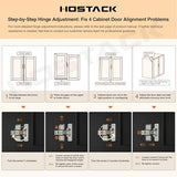HOSTACK 71" Pantry Cabinet with Charging Station, Tall Kitchen Pantry Storage Cabinet with Microwave Stand, Farmhouse Kitchen Hutch with Storage Drawers for Living Room, Dining Room, Ash Grey HOSTACK