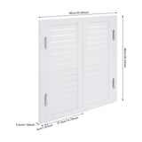 Undercat Swinging Door Cafe Doors, Solid Wood Partition Door, Two-Way Saloon Doors, Half-Waist Dividing Doors for Hallway Porch Kitchen Bar Pub Entrance Partition, 33.46 * 35.43 in, White Undercat