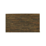 East West Furniture X777MZ716-9 9 Piece Dining Room Set Includes a Rectangle Dining Table with X-Legs and 8 Dark Khaki Linen Fabric Upholstered Chairs, 40x72 Inch, Multi-Color East West Furniture