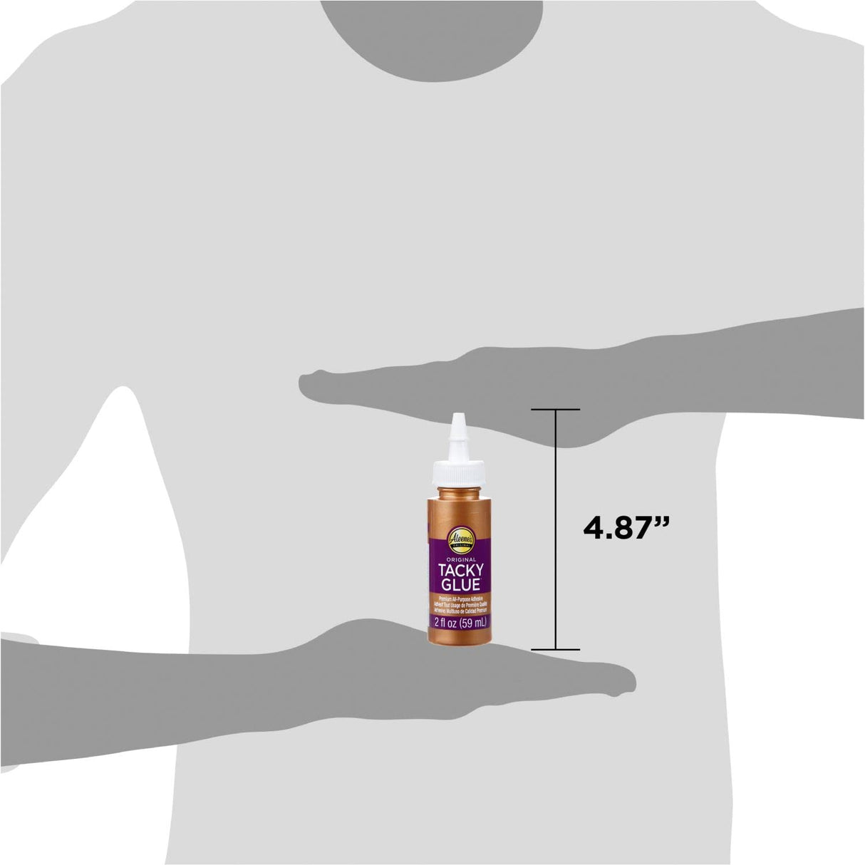 Aleene's Original 2 fl. oz. 6-Pack, America's Favorite Tacky Glue, 6 Pack, Ideal for Slime, Crafts and School Projects Aleene's