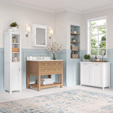 RiverRidge Somerset Wall Cabinet with Mirror Medicine Cabinet with Soft-Close Hinges & Adjustable Shelf Bathroom Mirror with Storage Shelves RiverRidge