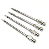PZRT 4pcs Injector Needle for Barbecue, Stainless Steel Marinade Turkey BBQ Meat Injector Needle Kitchen Accessories Party Home Supplies PZRT